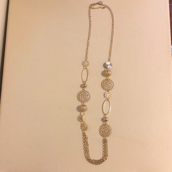 Golden Lovisa necklace - Picture 4 of 4